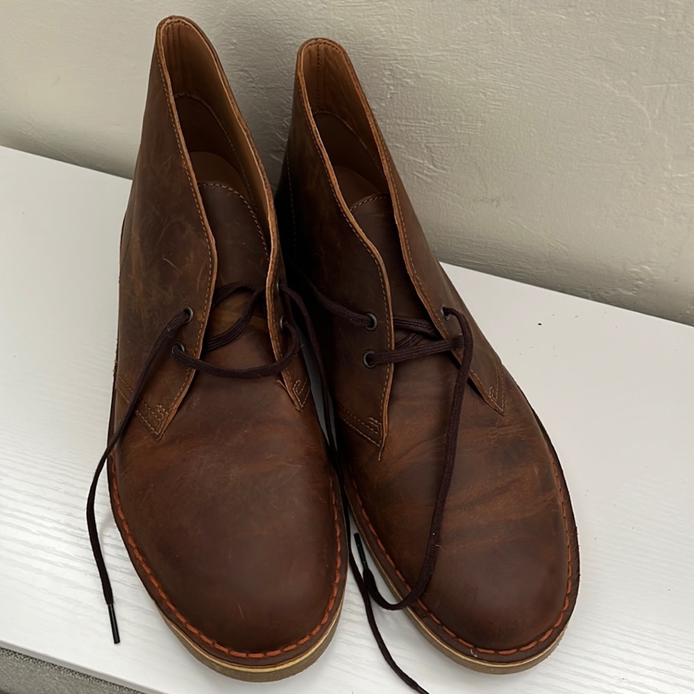 Clarks Chukka Desert Boots, Mens Size 10.5